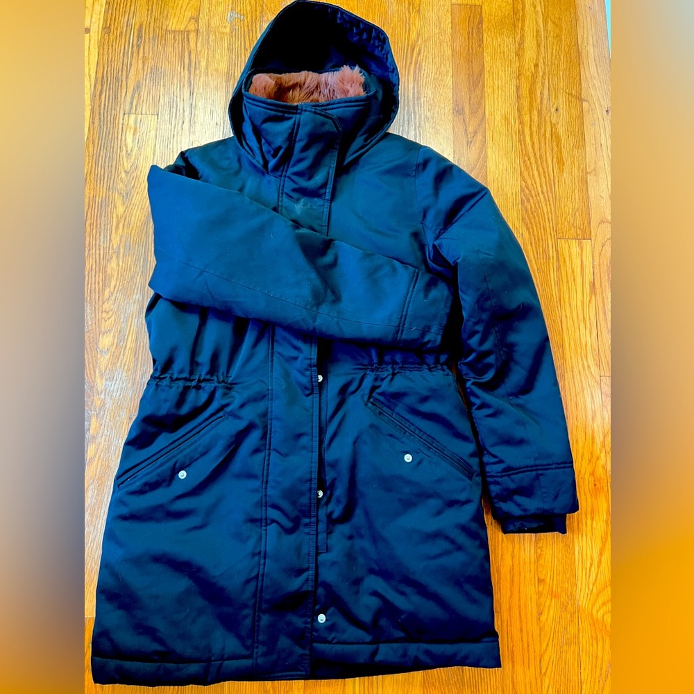 Abercrombie & Fitch hooded mid length coat